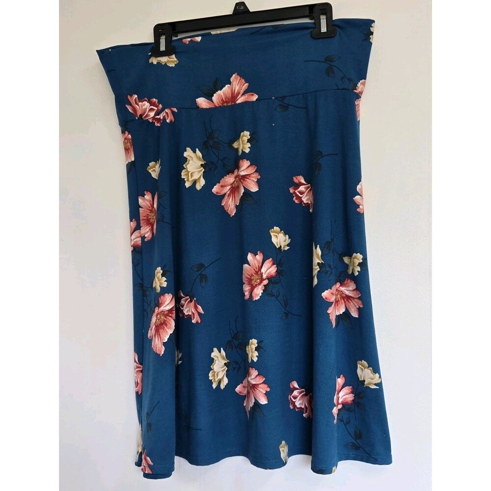 Colette Skirt Womens XL Midi Floral Boho Romantic Fairy Y2K Flower Festival